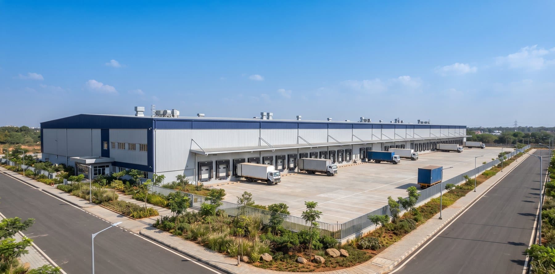 1.2 lakh sq ft Grade-A warehouse near STRR, Hoskote